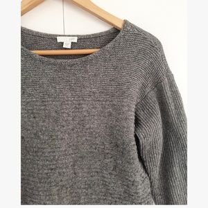 J.JILL- gray sweater